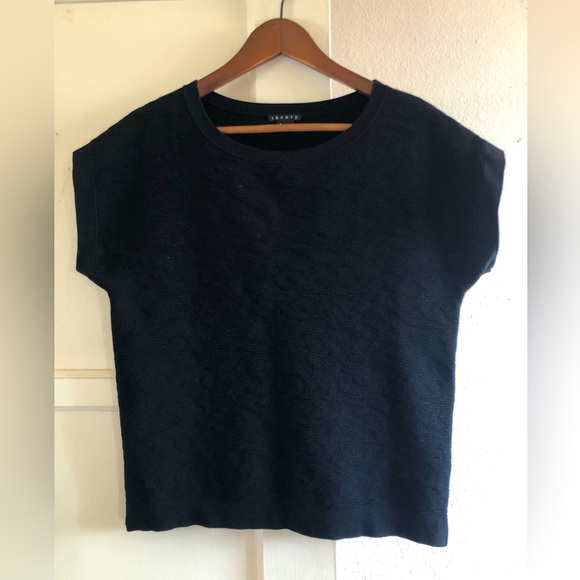 Theory Tops - Theory Knit Pullover Square Top